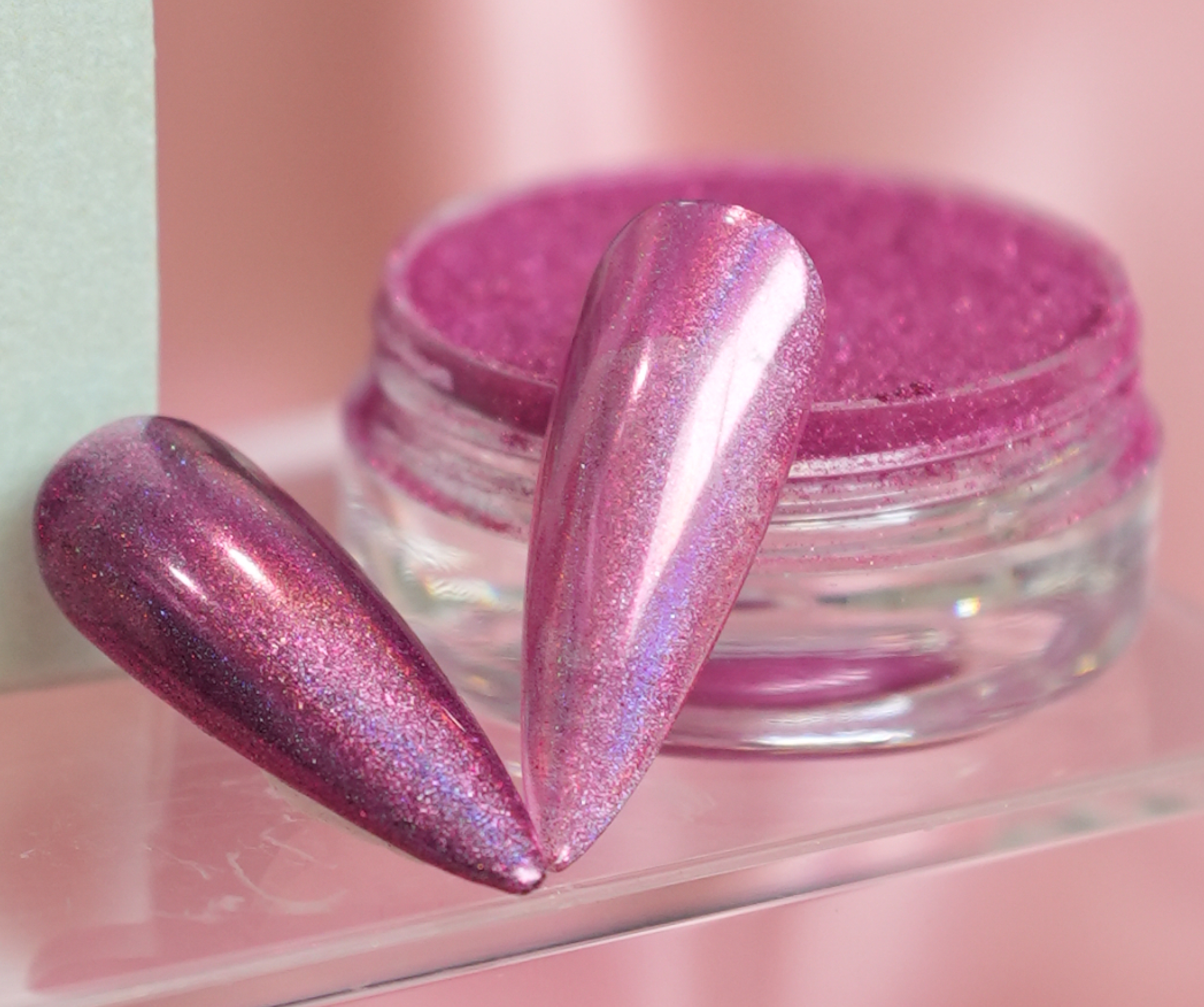 Holographic Chrome – Pink Orchid
